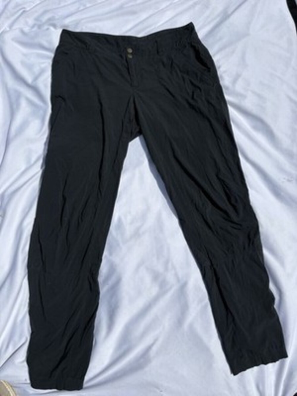 Columbia Pants Omni Shield Advanced Repellency Womens 12 Navy Hiking Outdoor